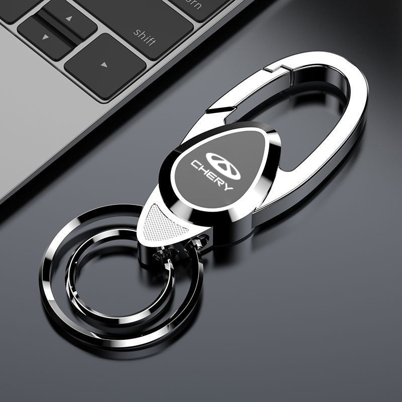 TEMU High-quality Metal Car Styling Emblem For Chery Logo Key Chain Rings For Chery Tiggo 2 3 4 7 8 Pro T3 3x Iq A3 Amulet