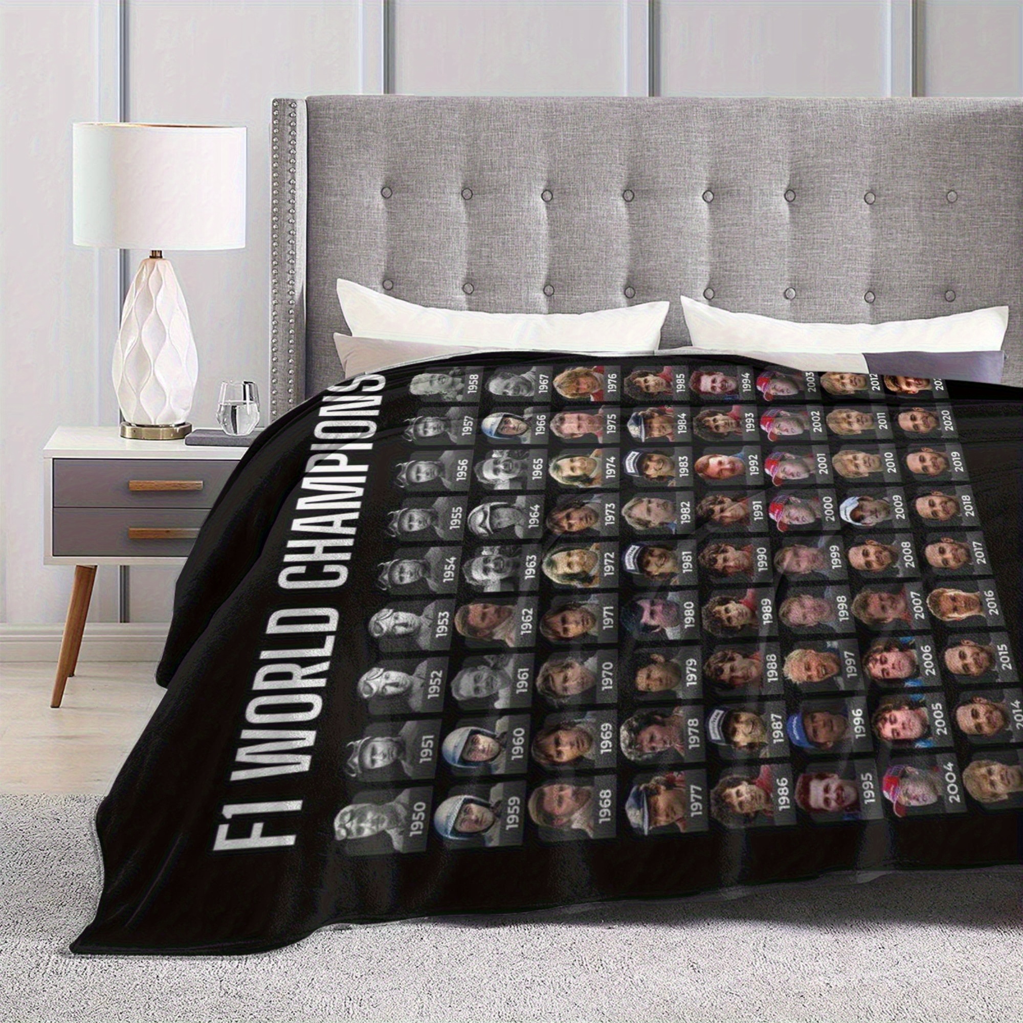 Luxe F1 Wereldkampioenen Flanellen Deken