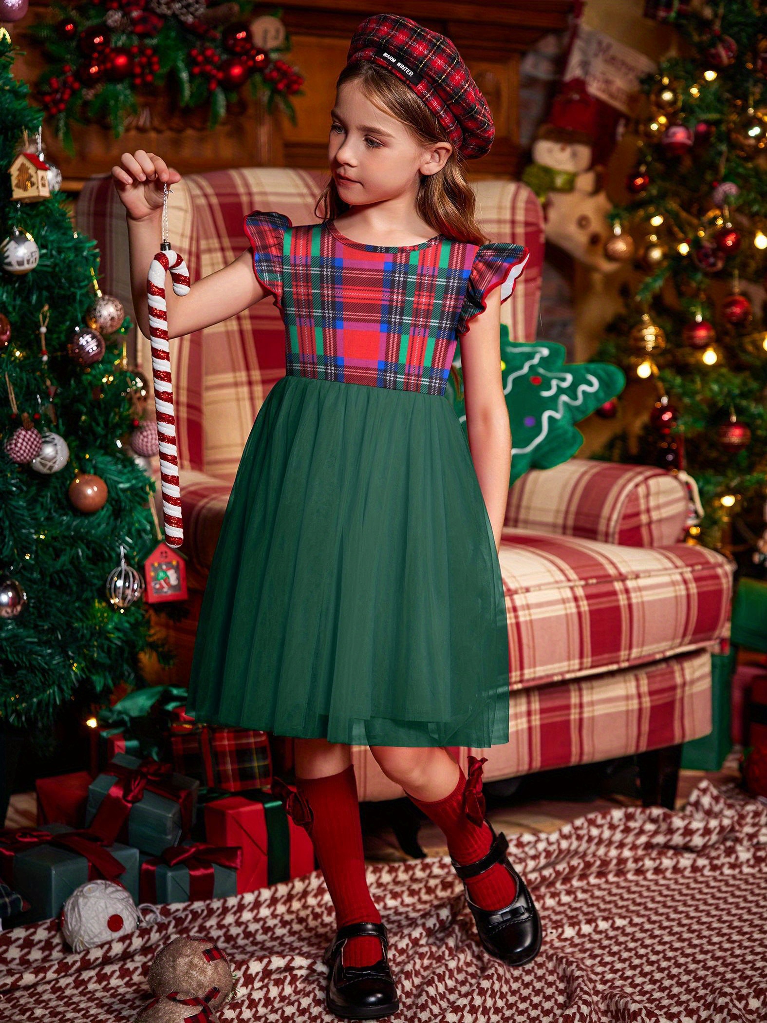 girls tutu ruffle cute tulle dress summer party princess - Temu