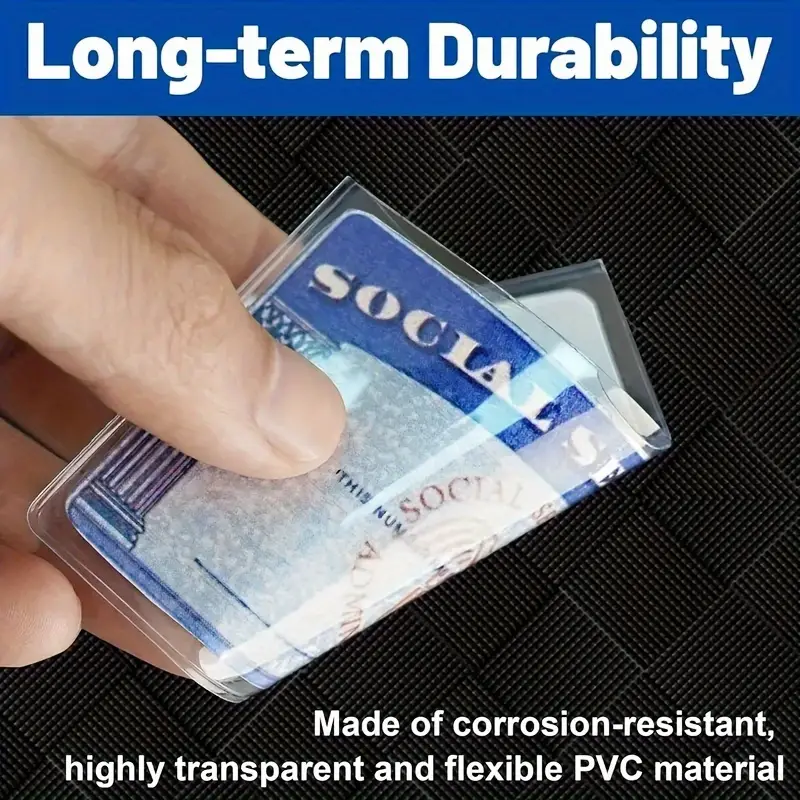 Id Holder 25 Pack Clear Plastic ID - Soft PVC Name Tag Sleeves By OnDepot Badge Holders Id Holder 25 Pack Clear Plastic ID - Soft PVC Name Tag Sleeves By OnDepot Badge Holders