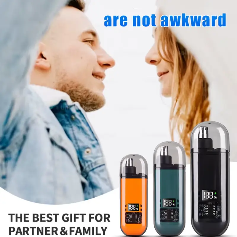 electric nose hair eyebrow trimmer   personal details nose hair remover nose hair trimmer fast charging suitable for men and women Product details 0