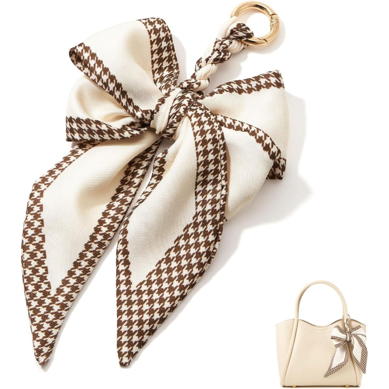 TEMU Dijes para Bolso, Llavero de Diseño Cute y Accesorio para Bolso de Bufanda para Mujer, Adecuado para Bolsos y Bolsos Tote, Decoración de Moda