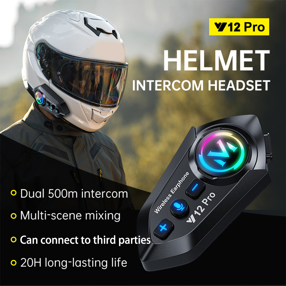 Motorbike Helmet Half Helmet Intercom System Motorcycle Intercom