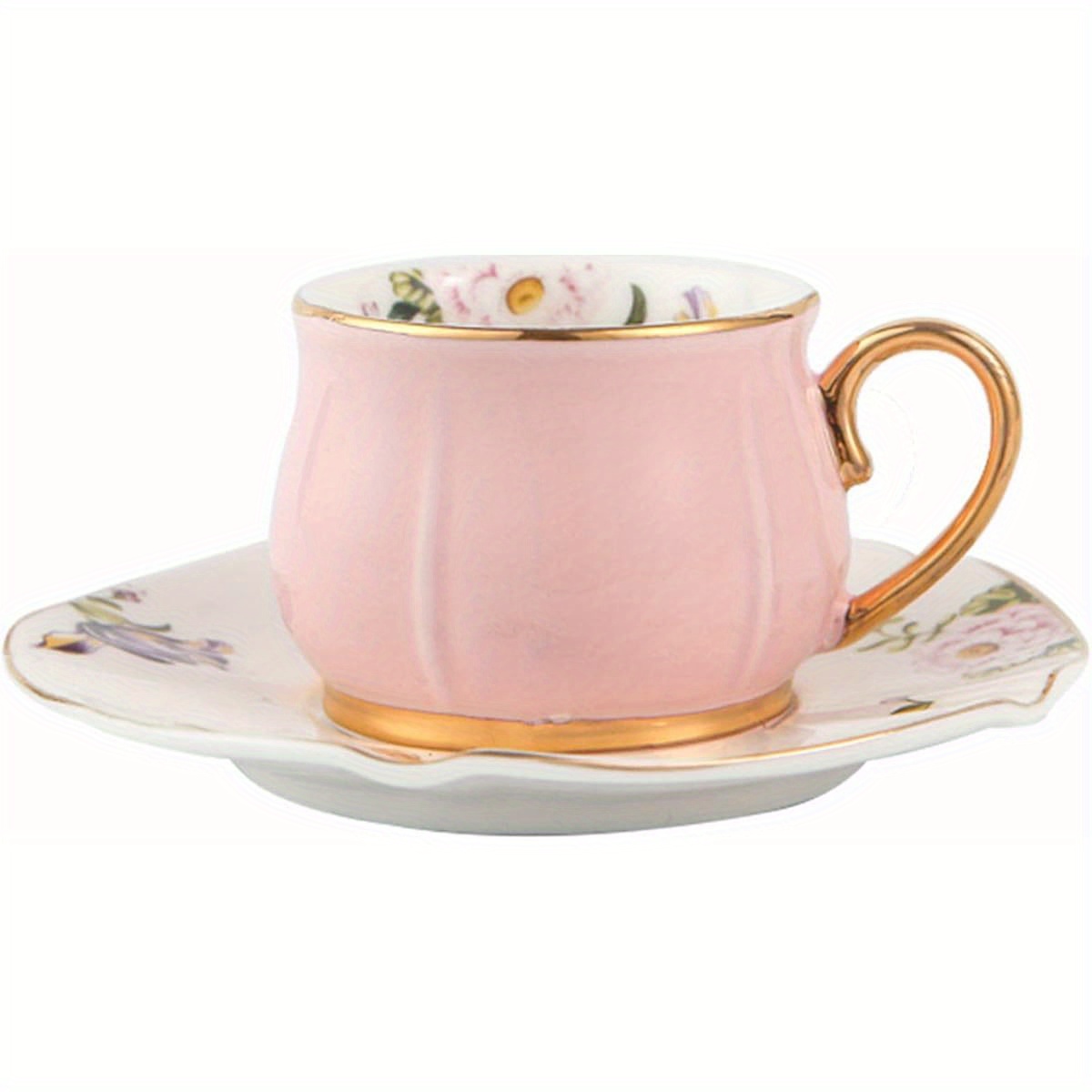   cup and saucer set porcelain tea cup with   big floral tea cup for gift tea party 7 43oz Product details 0