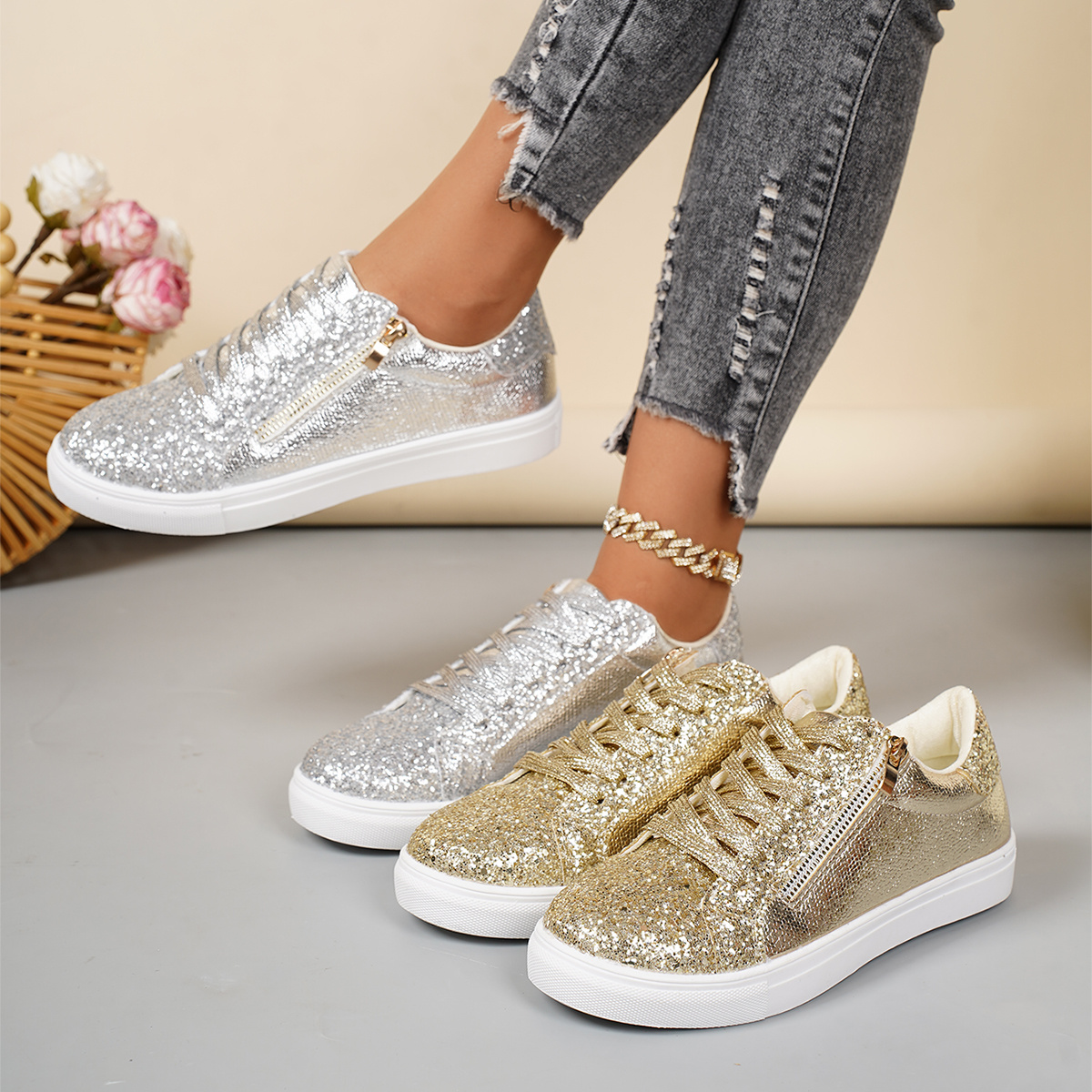 glitter sneakers women Pakistan