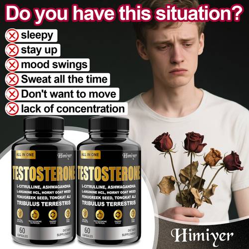 supplement featuring male with l arginine tongkat ali and 60 capsules supply made from plant based ingredients