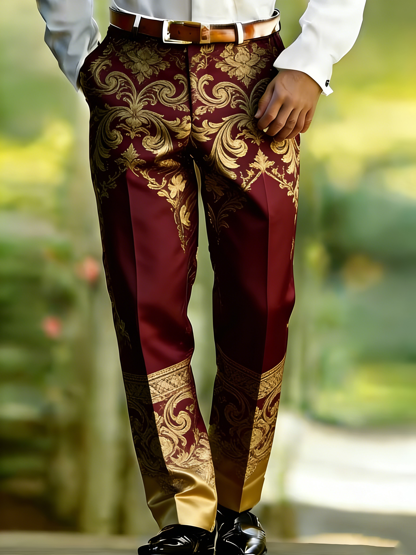 mens gold dress pants White Piega Monk Rose Gold Loafer 40 main image 0