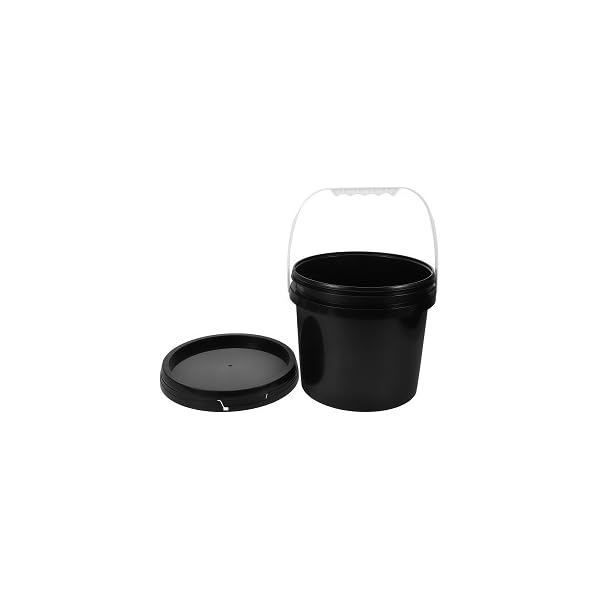 4  plastic bucket with handle and lid durable paint and food storage pail for   uses Product details 7