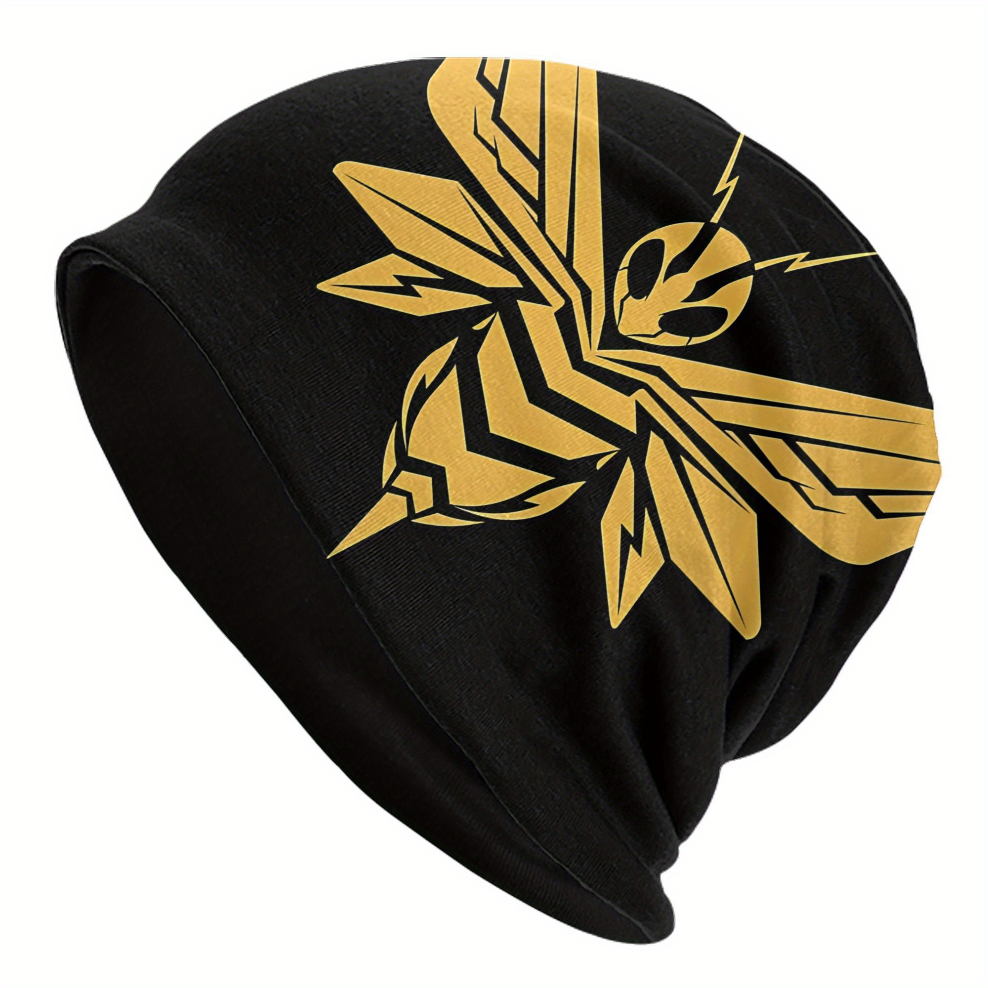 

Bee Graphic Hat, Polyester & , Skull Cap, Novelty