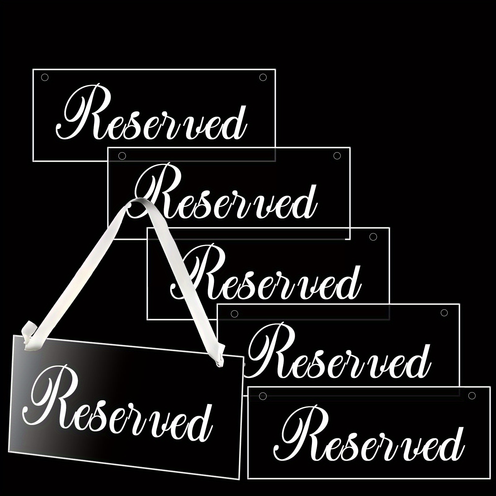 reserved sign sold on Temu United States