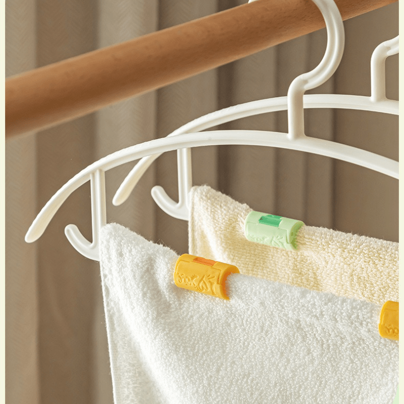 new donut style openable and closable fixed clips rope storage clips for quilts and bed sheets no pin bed sheet fasteners non slip and anti shift bed sheet clips sealing clips storage clips Product details 4