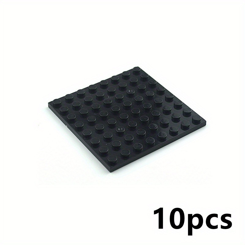10pcs 8x8 Dot Building Blocks Base Plates Double-sided Base Children Diy Bricks Toy Compatible With 41539