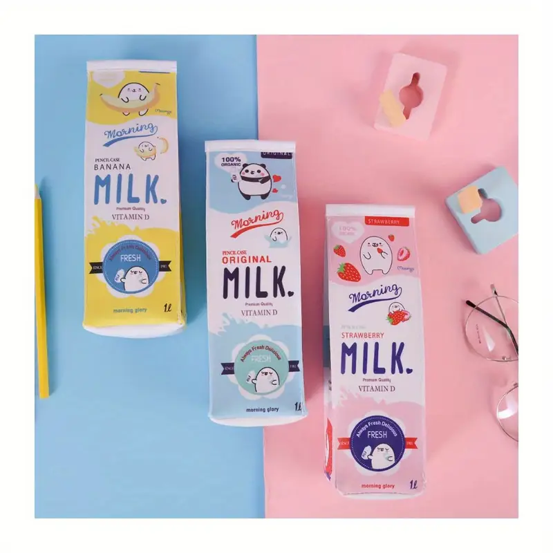 set of 6 retractable gel pens featuring a cute milk cow design, with 0.5mm black gel ink, ideal as promotional gifts for schools and offices. Product details 3