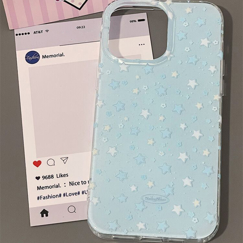 elegant soft case a full screen pattern star Temu Oman