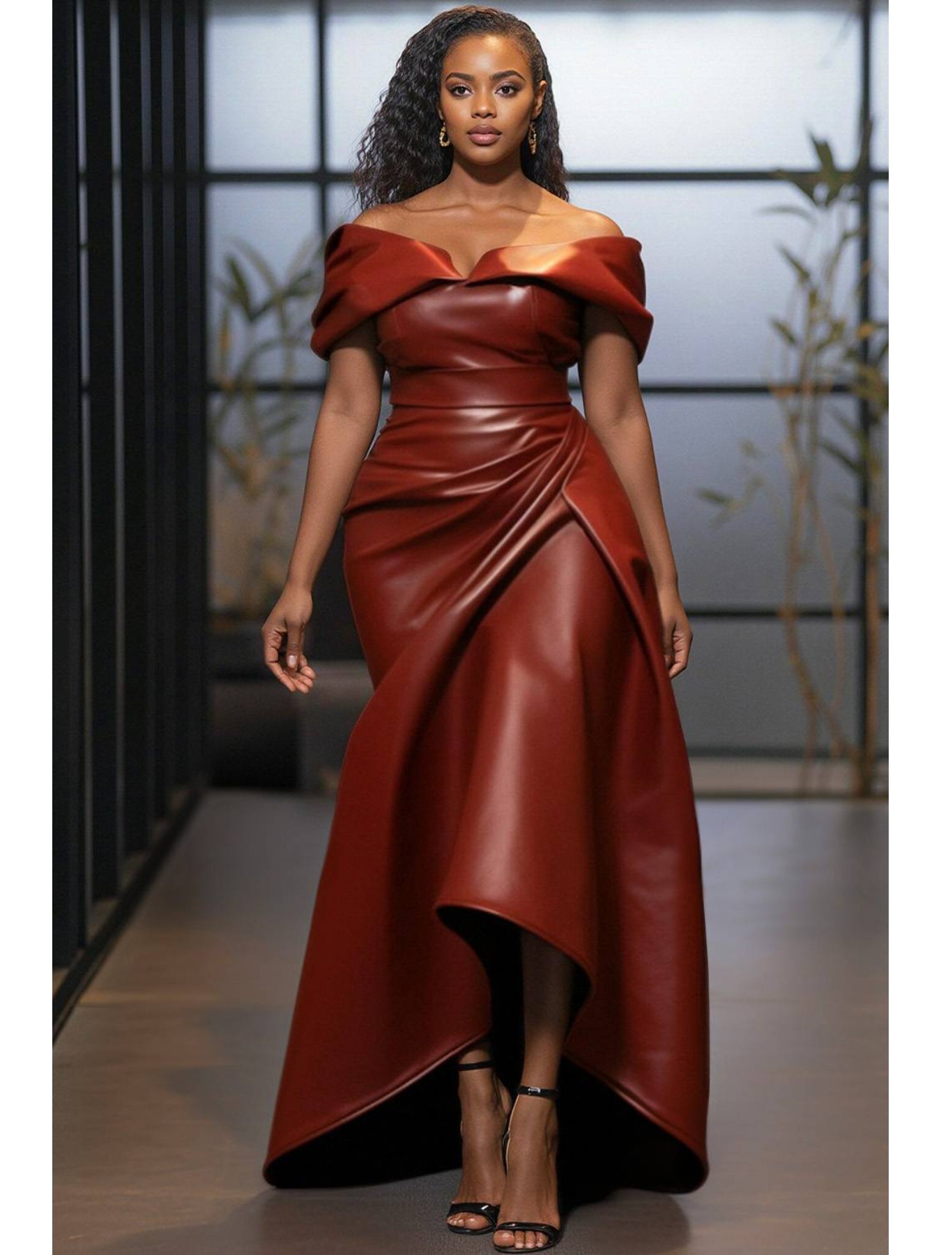 temu burgundy dress party sold on United States Bridesmaid dresses