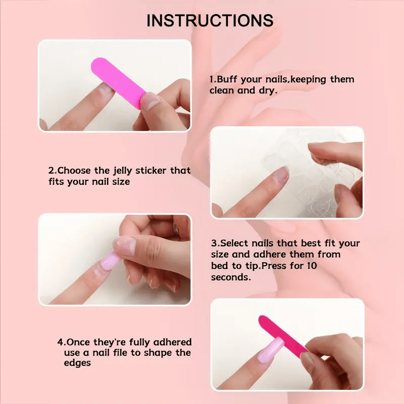 24pcs short square press on nails gradient tulip   glossy white to pink ombre   nails for women   reusable artificial nails for hands feet cute nails nail art detailed   enthusiasts Product details 5