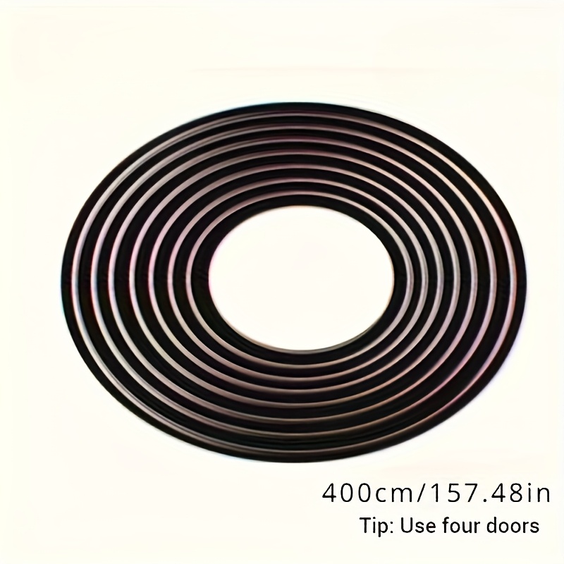 TEMU V-shaped Car Seal 1/2/4m Car Side Window Lifting Rubber Seal Noise Reduction Car Seal Component