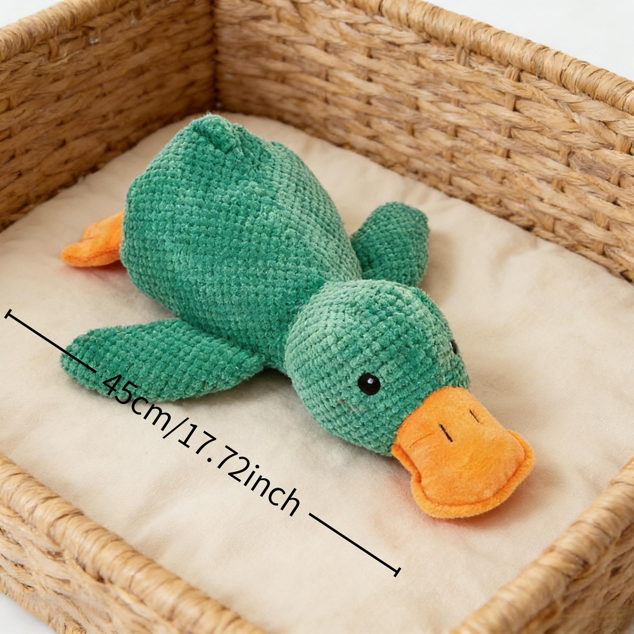Image of 1 Extra Large Quacking Duck Pet Plush Toy, Dog Toy, Chew-resistant Teething And Boredom Relief Fun Interactive Toy, Pet Supplies, Pet Toys, Pet Companion, Holiday Gift, Pet Gift