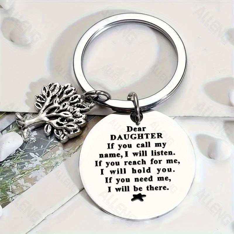 1pc durable tree life pendant key holder daughter keychain Temu