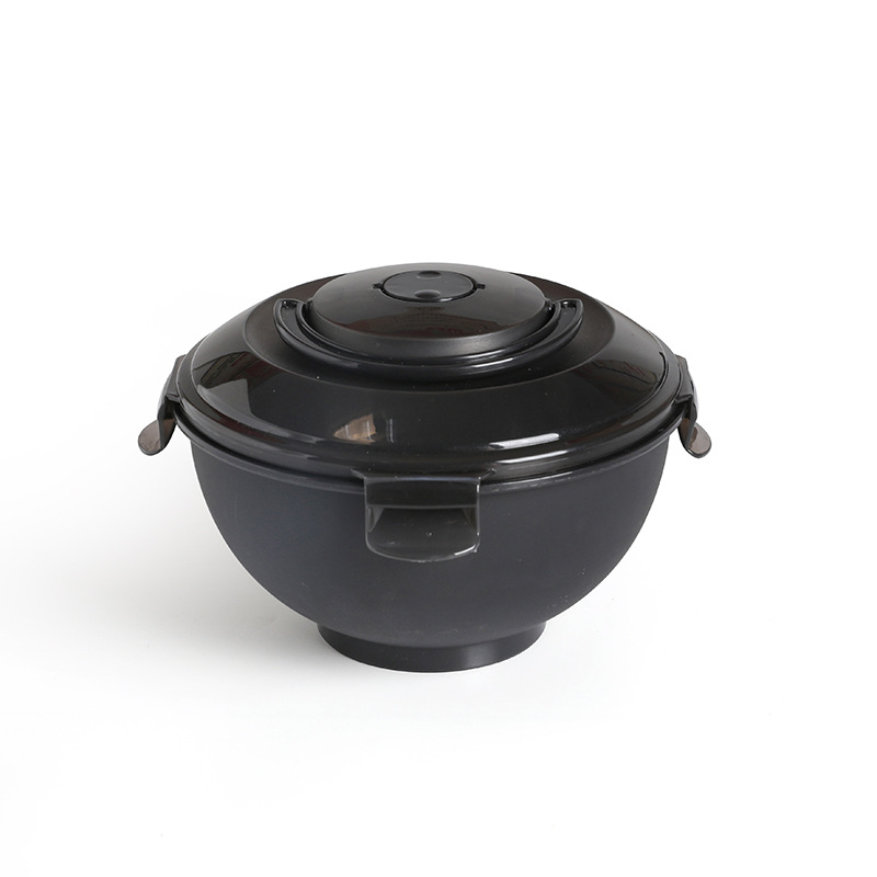 TEMU Boîte-repas multifonction chauffage électrique pour four à micro-ondes, 1 pièce, avec bol à nouilles , poignée en , clapet d'évent, couvercle de