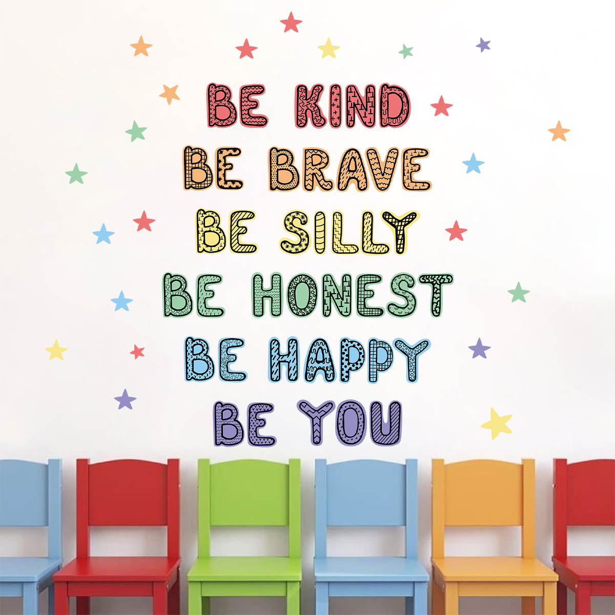 1pc Inspirational Quote Wall Decals, Self-adhesive And Removable Home Decor, Semi-matte PVC Bedroom Decorations, Themed Wall Art