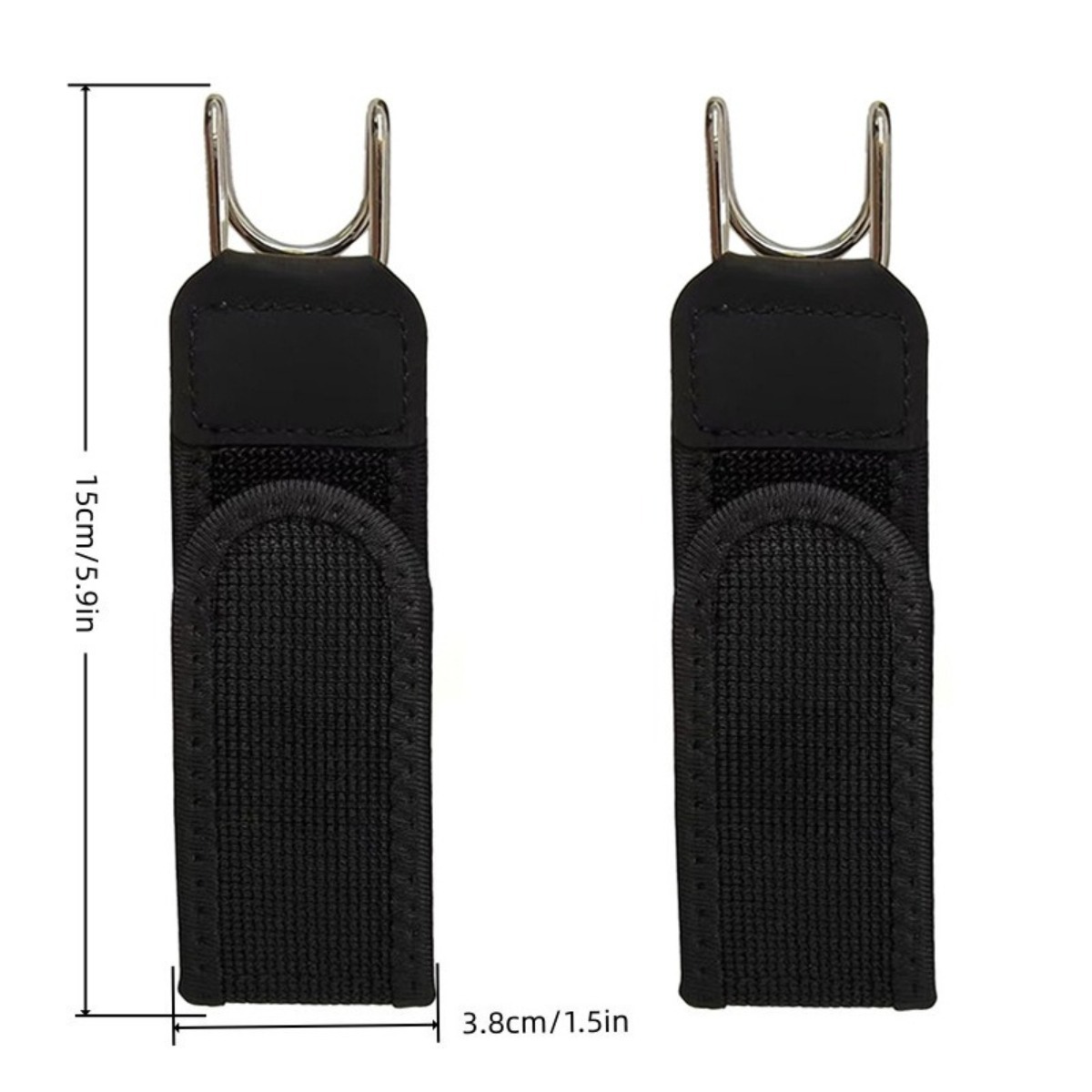 E-shop 2 Stk. unsichtbarer, schnallenloser elastischer Taillengürtel, taktischer Gürtel mit Metallhaken, verstellbares, bequemes, unsichtbares Design,