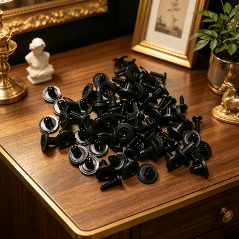 TEMU Kit da 120 pezzi di clip di fissaggio universali per , rivestimento , kit di fissaggio e kit paraurti posteriore, per auto, SUV, camion e moto,