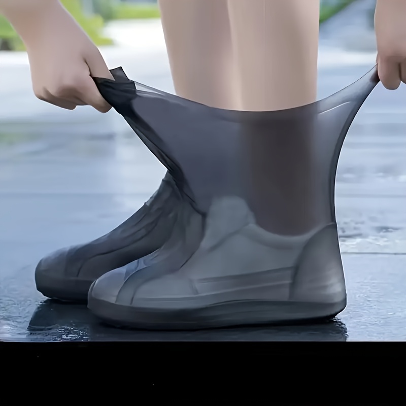 365 day unisex waterproof shoe covers lightweight and durable pvc rain boots for men and women   good   suitable for   hand or dry   rain gear   footwear elastic footwear rain shoe protectors
