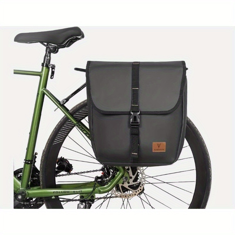 20l Bicycle Bag Wear-resistant With 2 Upper Hooks Strap Top Handle Suit For Outdoor Bycling