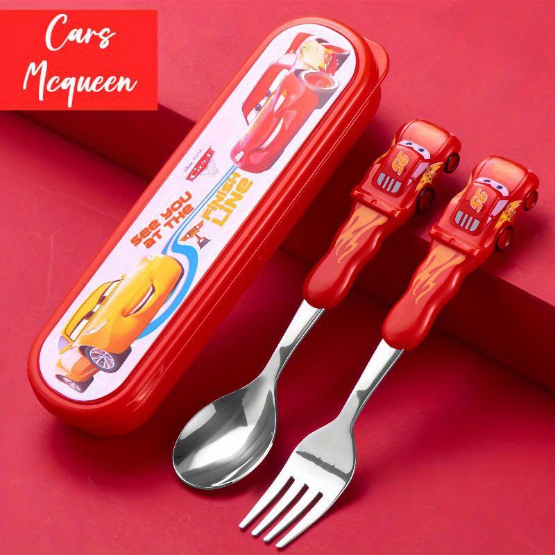 2pcs         set creative reusable dinnerware set with red handles ideal for home office kitchen camping birthday christmas halloween gift Product details 0
