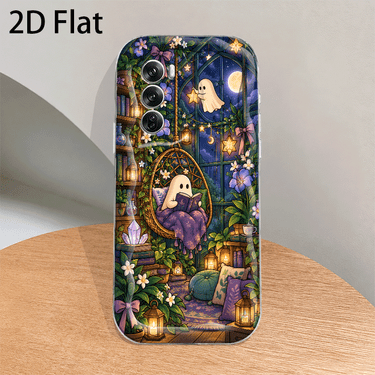 Funda para Teléfono - Funda 2D Plana de Cielo Estrellado y Castillo de Fantasía Adecuada para Realme 9 10 11 12 13 14 15 16 C12 C15 C21 C25 C35 C51 C53 C63 C65 C71 C75 C85 C100 Note 50 60 70 80 Narzo 20 30A 50 Anti-Caída Cobertura Completa Divertida Funda para Teléfono de Moda Fácil a Prueba de Golpes Cu