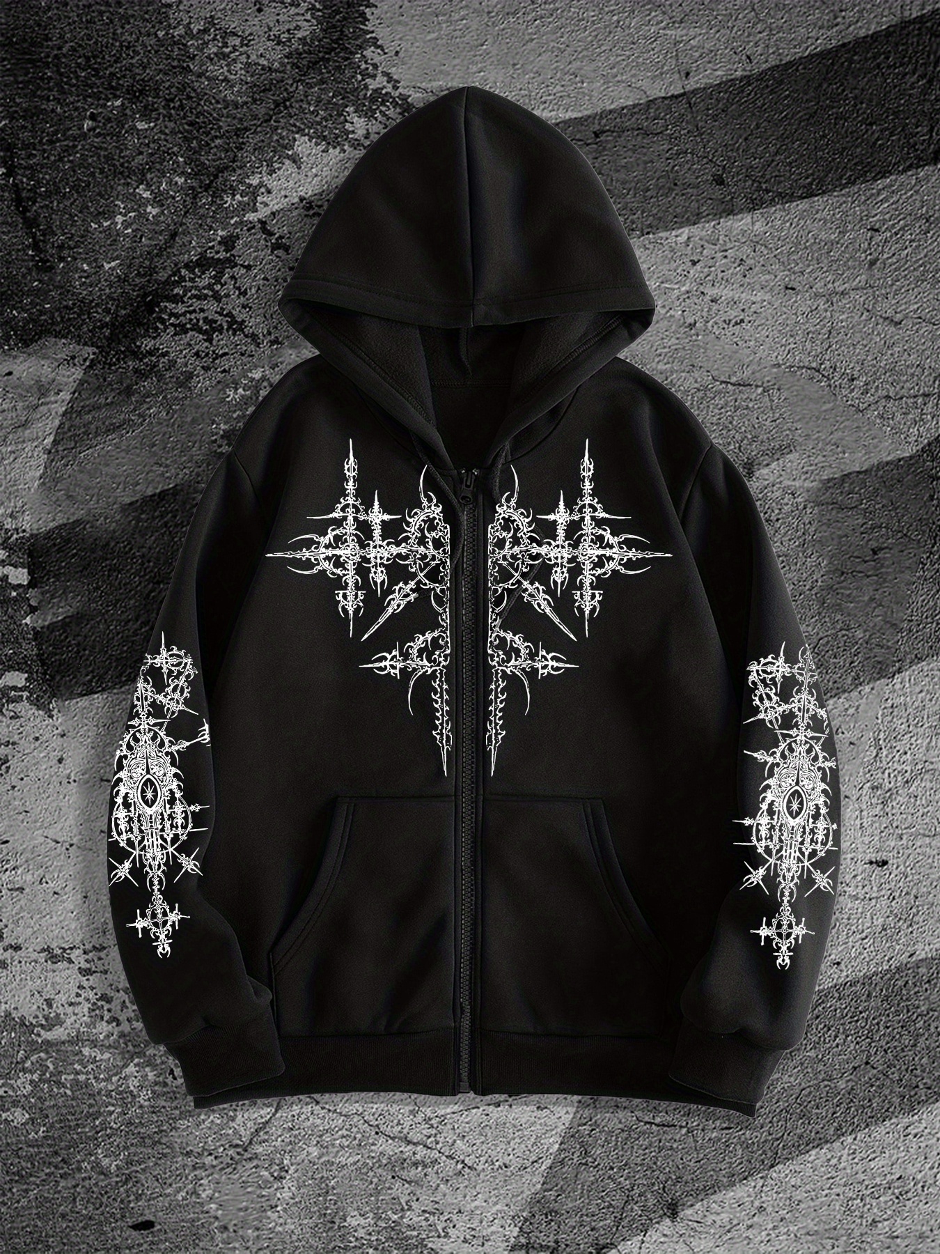 パーカー・フーディ Our Legacy Black Wool Full Zip Hood Sweatshirt Our Legacy - Full Zip Hood Black Hairy Wool