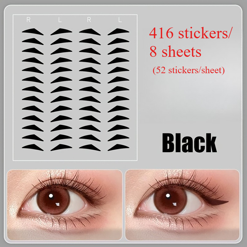 TEMU 416pcs Stickers/8 Feuilles, Stickers de Décoration et en 3 Secondes, Stickers de Décoration Brumeux, Stickers de Décoration Auto-Adhésifs
