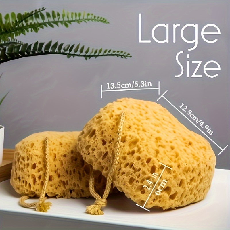 Extra Large Honeycomb Foam Exfoliating Bath Scrubber