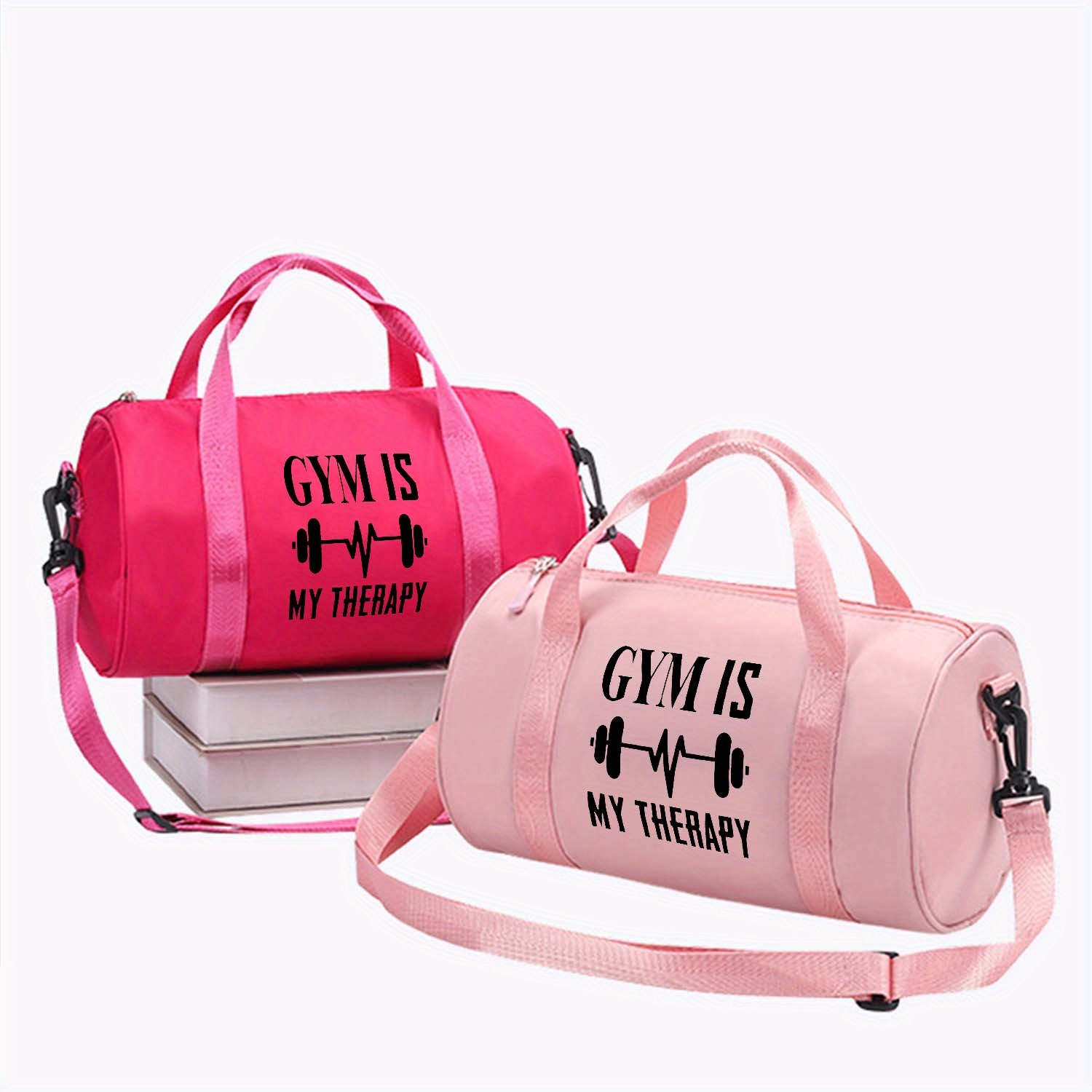 1pc dumbbell print gym relax messenger bag adjustable Temu Oman