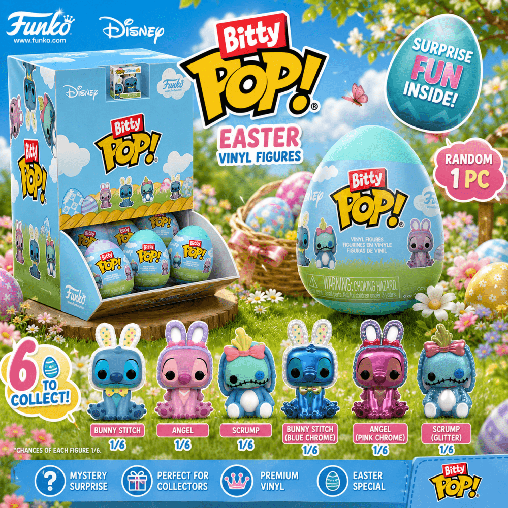 Funko Bitty POP Stitch, ovos de Páscoa