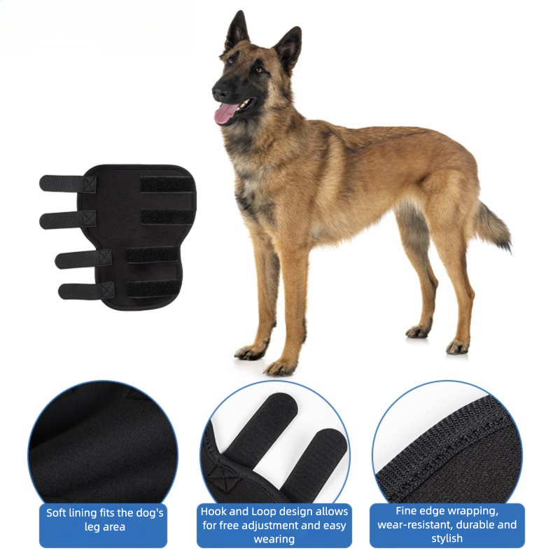 2pcs Adjustable Pet Leg Sleeves for Dogs, Soft Breathable Covers