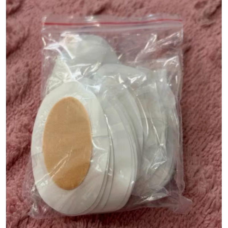 33pcs Transparent Invisible Anti-chafing Gel Patches, Heel Patches, Gel Pads For The Soles And Forefoot, Waterproof