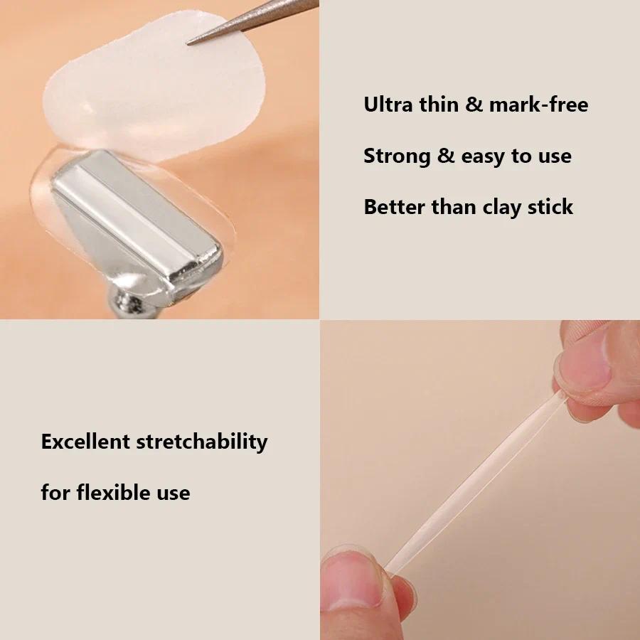 300pcs Traceless Nail Double-Sided Adhesive Tapes