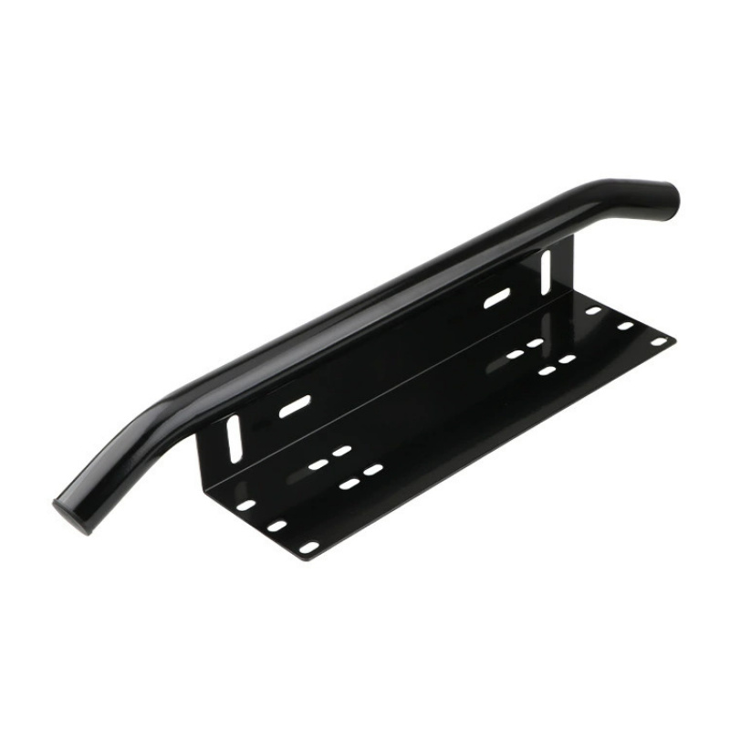 TEMU Car License Plate Holder, Universal Aluminum Alloy License Plate Holder, Off-road Vehicle With Spotlight Bracket, Front Bumper Light Holder
