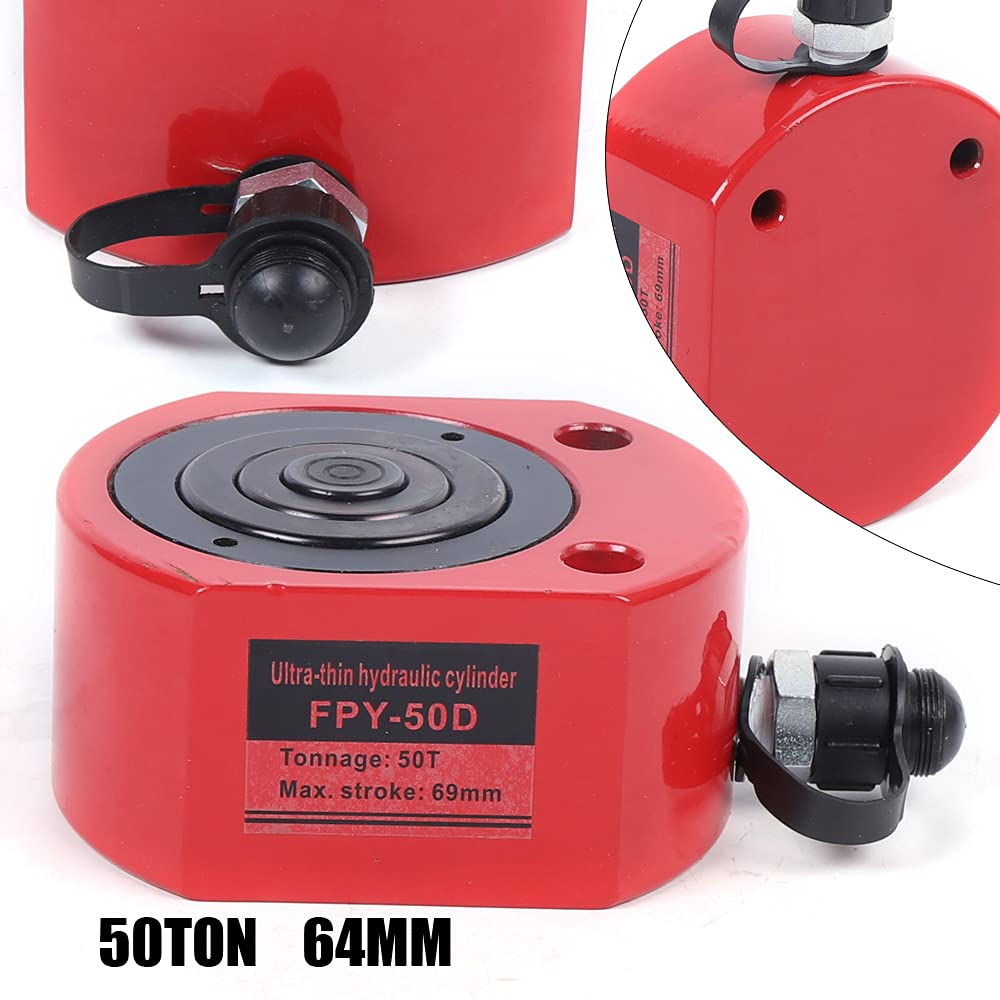 Rosabloom 50 Ton Hydraulic Cylinder, 2.52' Stroke Multi Stage... product image 6