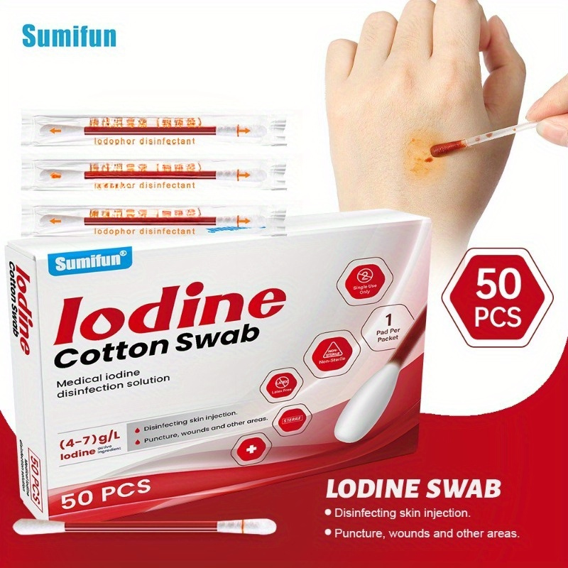Disposable swabs for personal care and travel - perfect for home use and on-the-go!