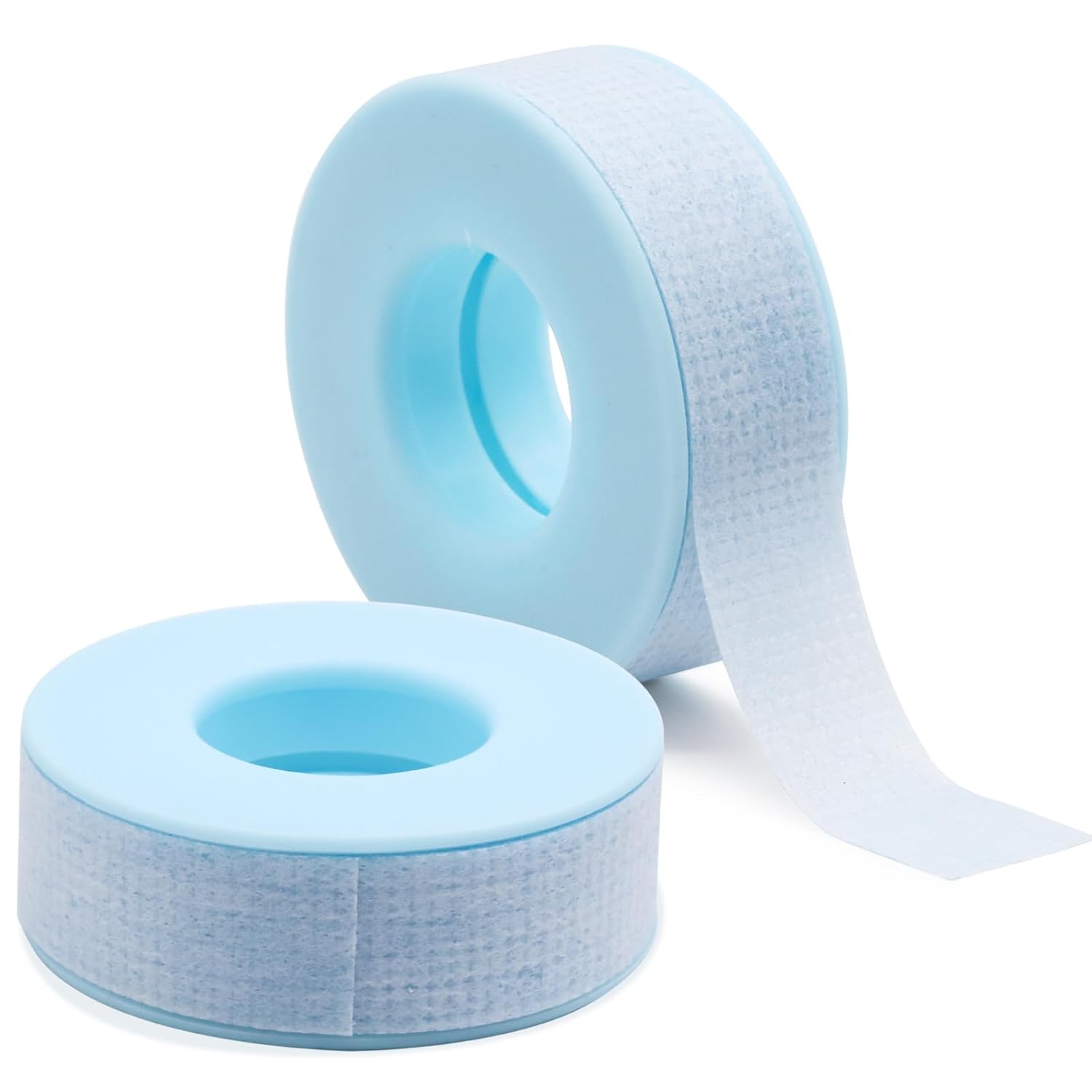 TEMU 2pcs Tape, 0.49in X 9.84yds, Waterproof Adhesive Tape For Eyelash Extensions, Sensitive Silicone Gel, , , Breathable, Hypoallergenic