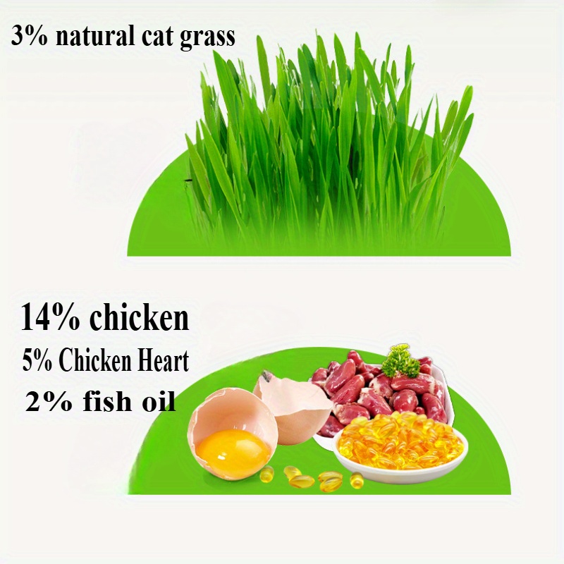 1 14lb 518g per bucket contains approximately 105 cat grass sticks freeze dried cat grass sticks for grinding teeth and cleaning cat snacks   and teeth grinding sticks Product details 7