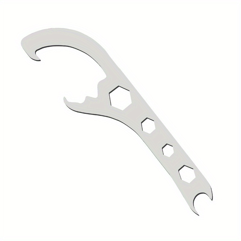 TEMU 304 Stainless Steel Anti Lid Opener With Labor-saving Lever Design Suitable For 5-30l Bucket Lid Anti Slip Handle+adjustable Screw Paint/latex