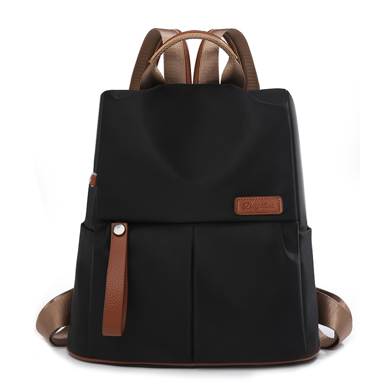 Image of Women's Fashion Convertible Backpack Purse, Durable Nylon Fabric, Multi-pocket Casual Daypack, Fits A4 Notebook, Suitable For Daily Use