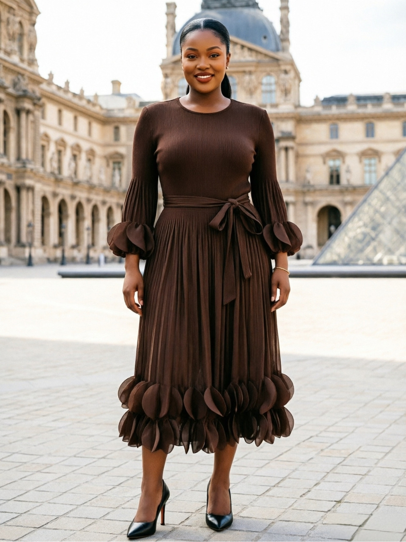 chocolate brown colour dress for women dresses sold on Temu United States Modern Bridesmaid Dresses +