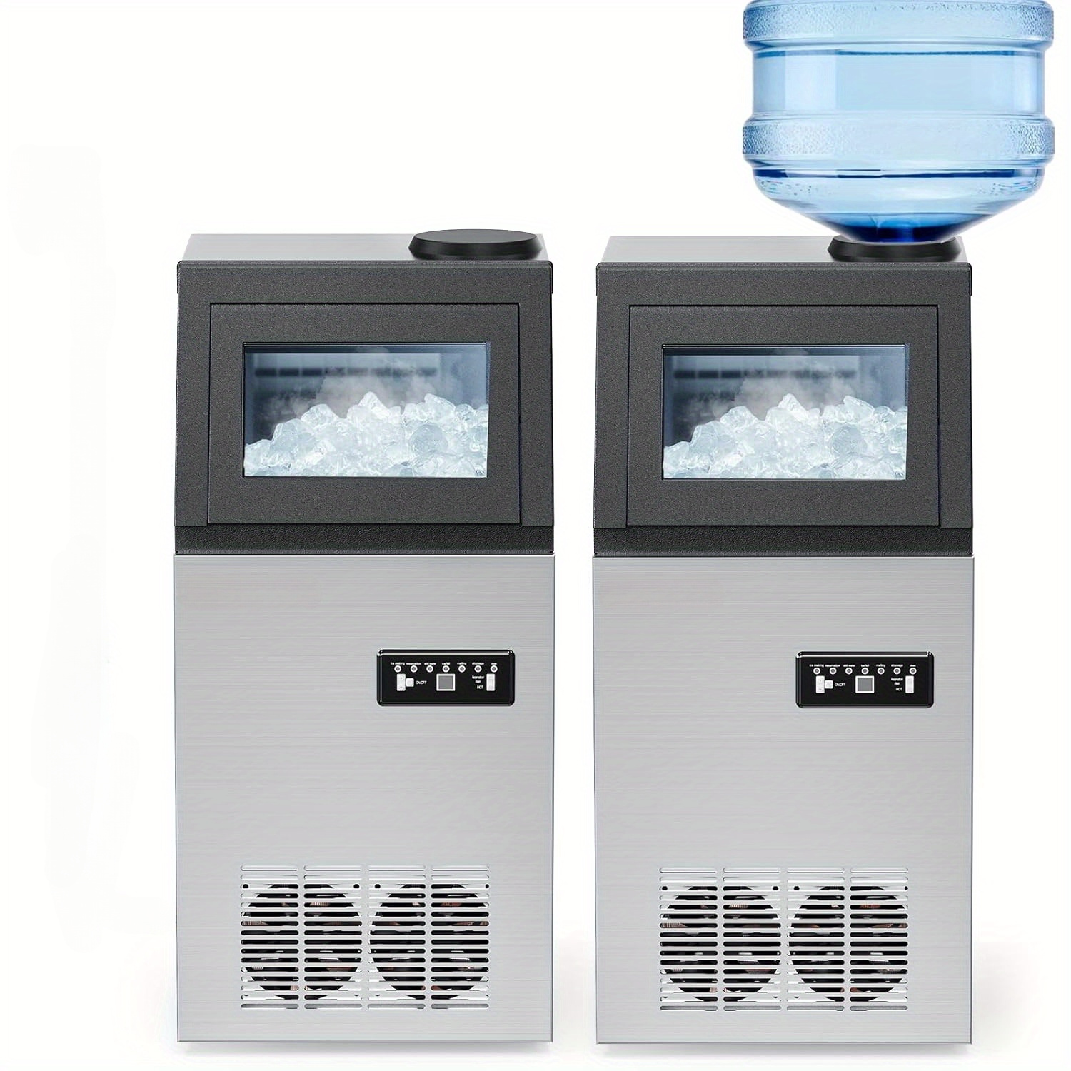 160-190 KG/24H Cube Modular Type Air Cooled Commercial Ice Maker