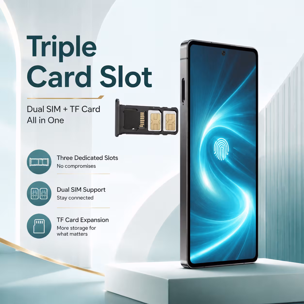 travel backup unlocked smartphone 6 8 hd large display 4 64gb standby built camera package accessories Product details 3