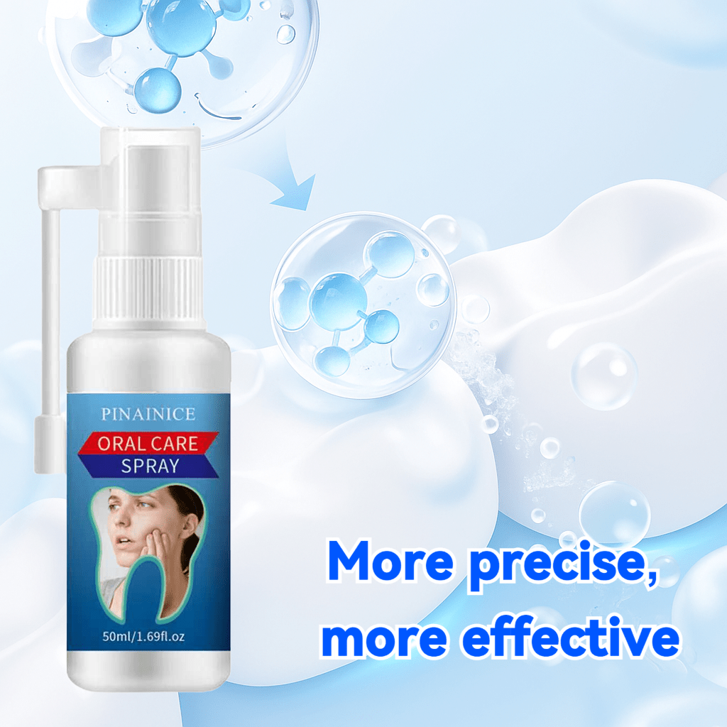 2pcs 50ml/1.69fl.oz Herbal Tooth Ache Spray Set -Honeysuckle + Sarcandra + Watermelon Frost Ice-Cool Formula- Natural Breath Freshener, Alcohol-Free for Daily Oral Care-Pocket-Size-Herbal Tooth Care